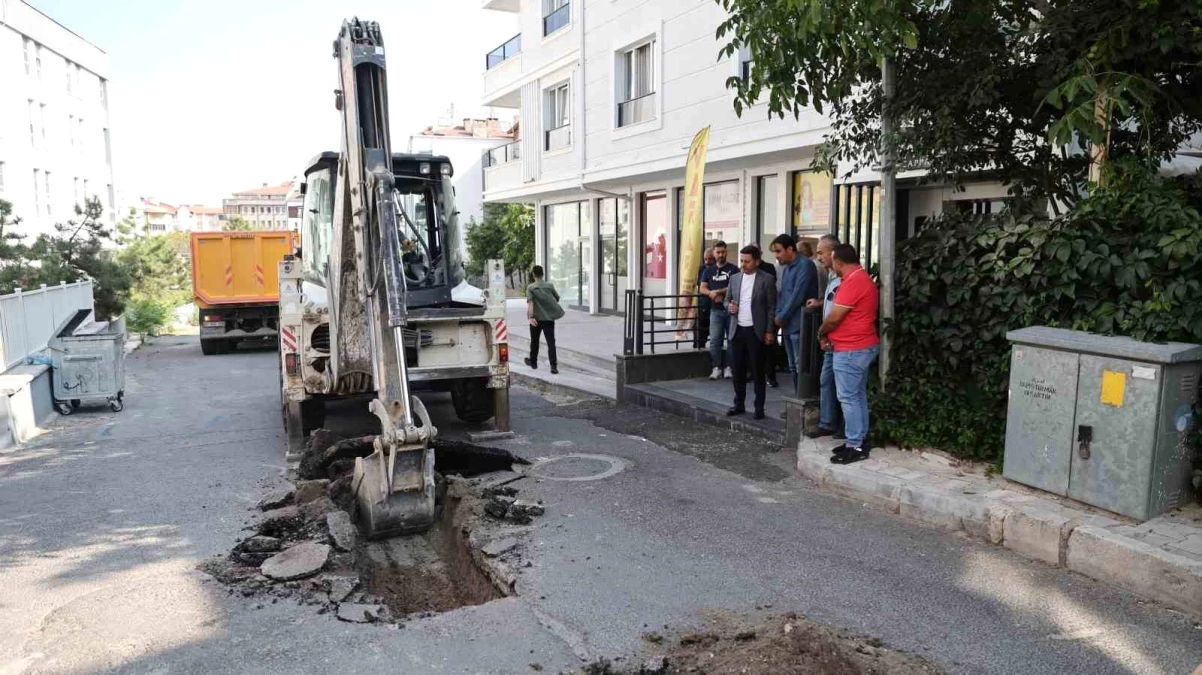 Nevşehir Belediyesi Altyapı Yenileme Çalışmalarına Başladı